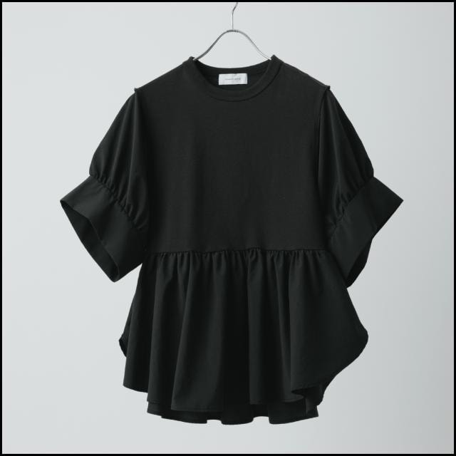 極美品　HARUNOBUMURATA シルク混　ブルゾン　金ボタン　36 BLACK DECORATIVE TOPS｜2025 Summer | J'aDoRe JUN ONLINE