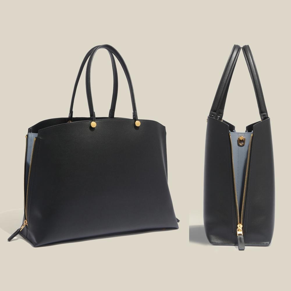 ブラック×スモーキーブルー