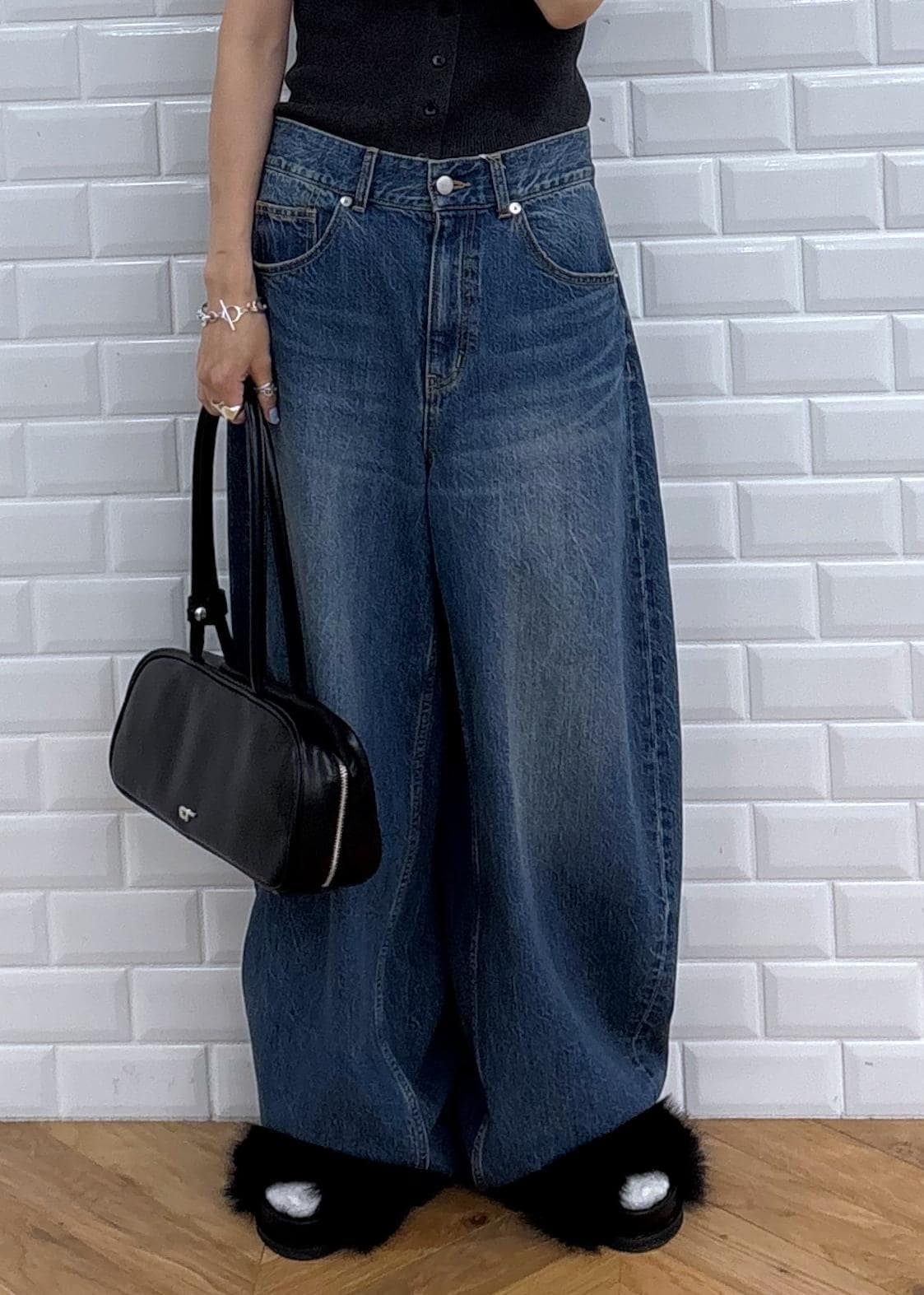 大人カジュアル♥【HERMES】Chained'Ancreデニム風ドレス 主役級の柄がポイント】HERMES Chaine d'Ancreデニムドレス