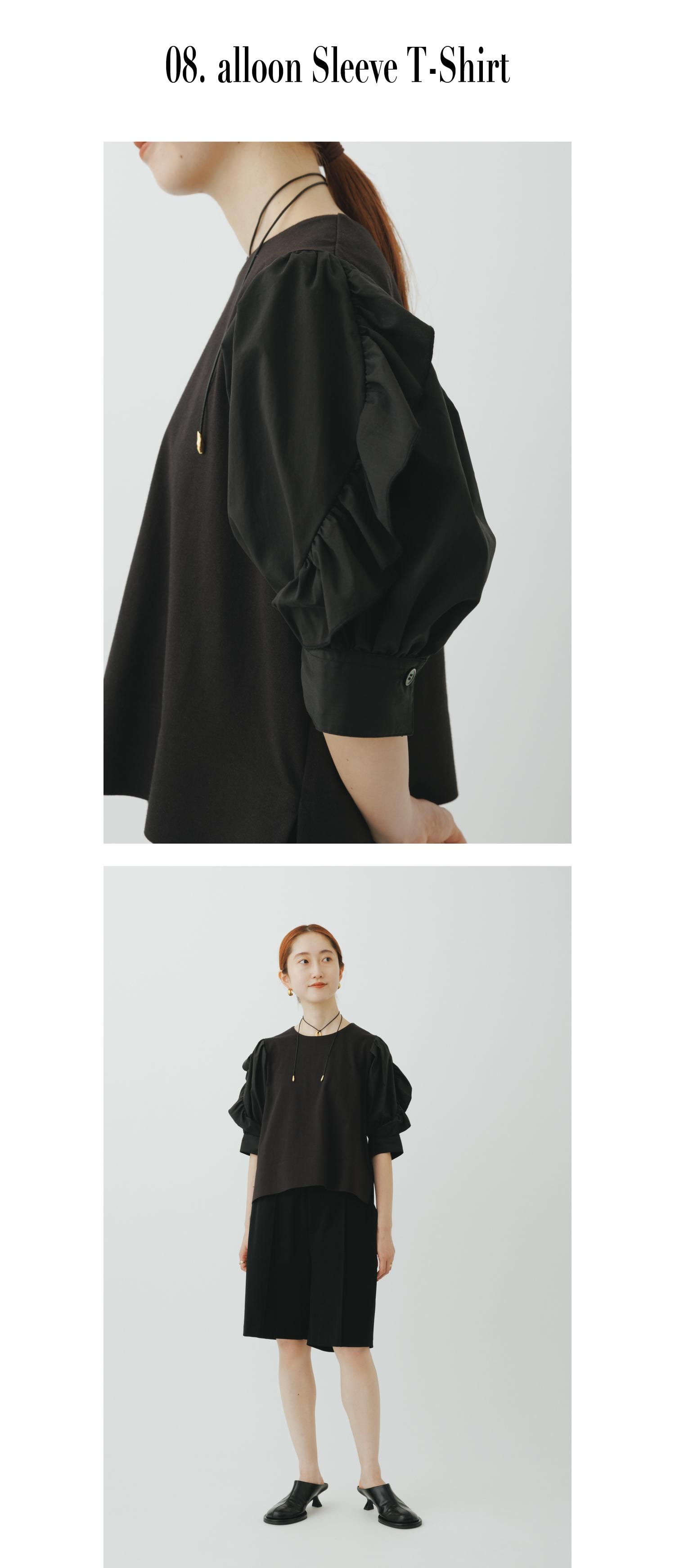 ArgueCultureビジュー飾りデザイン感スイングトップ ブルゾン design color shoulder | ajew/エジュー