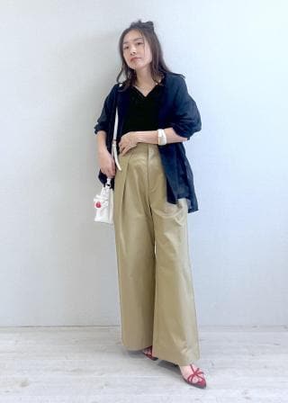VIS(ビス) / 【WEB/一部店舗限定】胸ギャザーレースプルオーバー