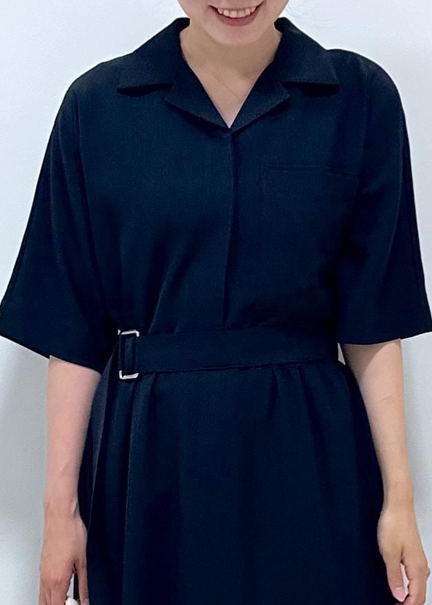 【極美品】アサクラ ネイビービジューワンピース728 ネイビーの綺麗めワンピース / mayu / ROPÉ ｜J'aDoRe JUN ONLINE