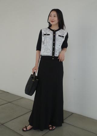 ROPÉ(ロペ) / 【洗える】【YUKO SAEKI for ROPE'・コラボ】スカーフ柄