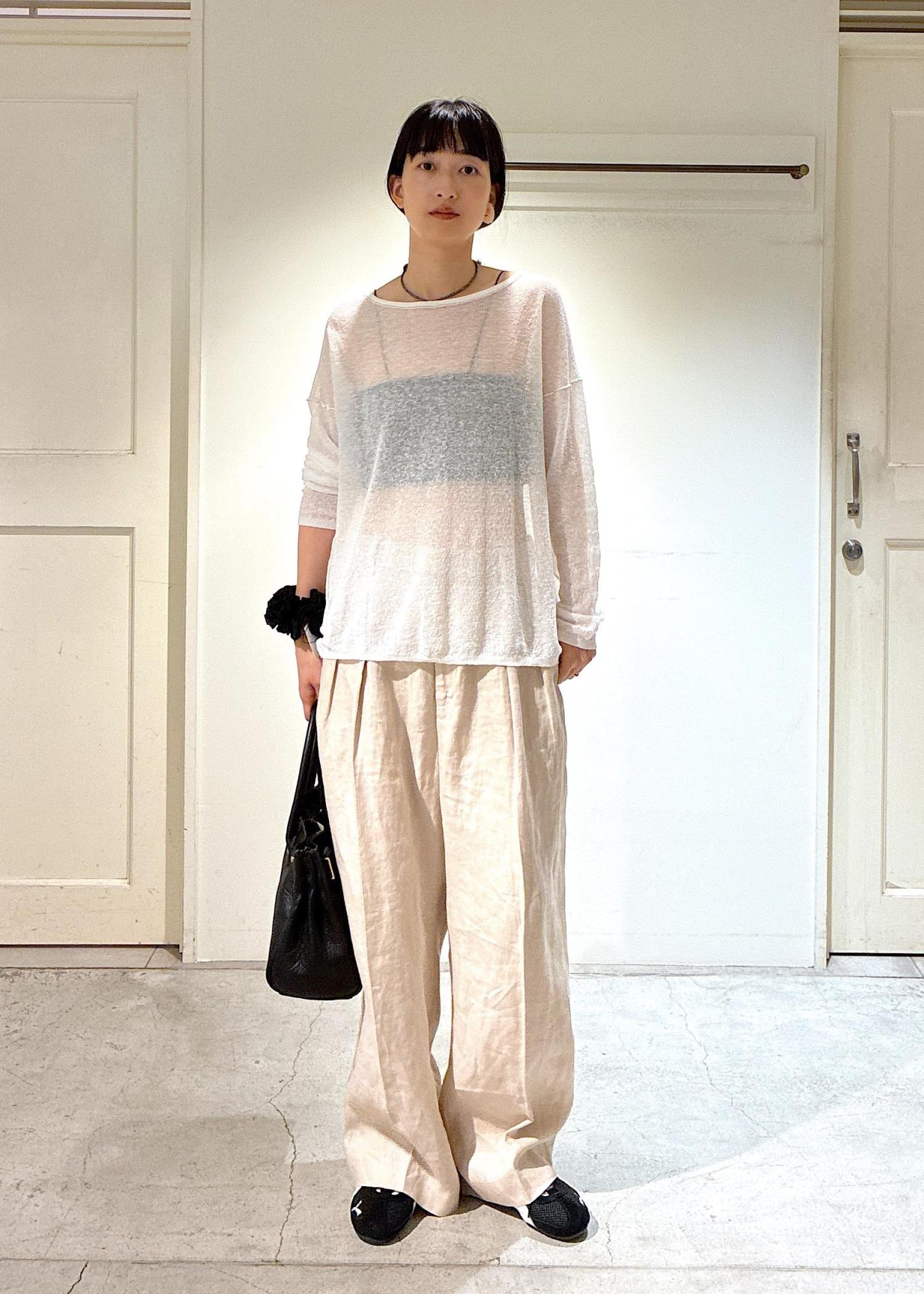 ロロピアーナ　プリーツトップス　リネンシルク レディス シャツ＆トップス | Loro Piana