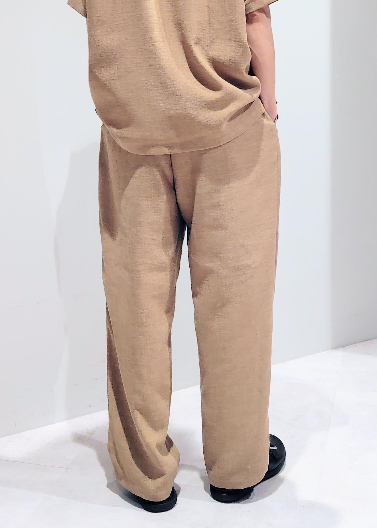 リネンブレンドセットアップで大人コーディネート / もりやん