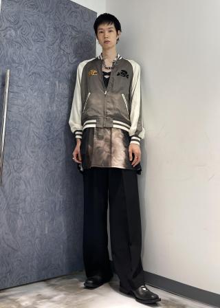 M TO R(ムウ ト アール) / SUKA JACKET EMBRO TIGER & SKULL