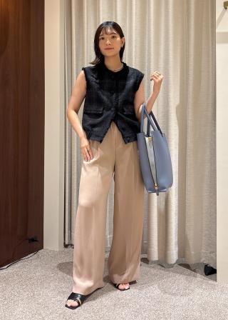 ロペピクニック♡サマーツイードジレ38T ROPE' PICNIC｜【WEB限定カラー】【サマー・ツイード】着丈が