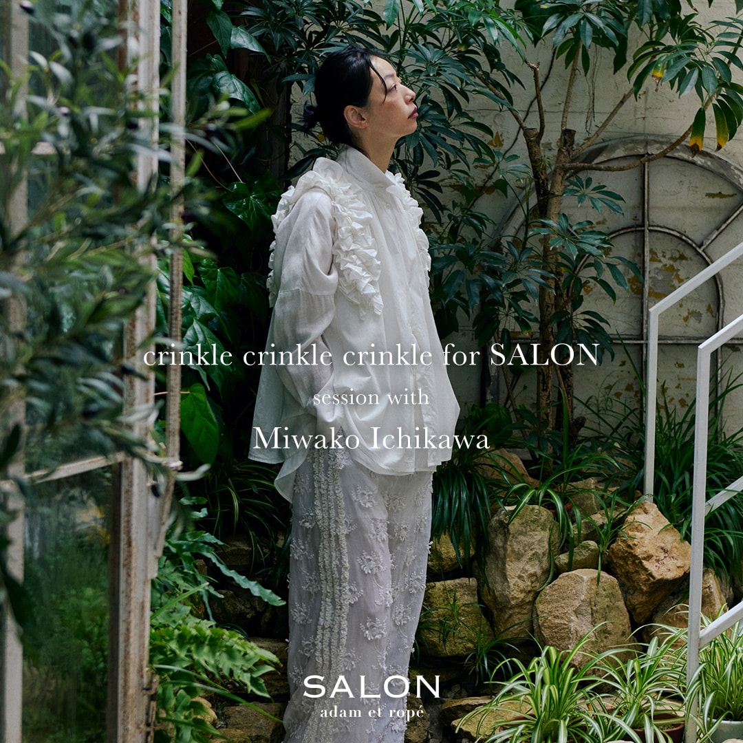 SALON adam et rope'　サロン アダム エ ロペ フラノポンチョ SALON adam et rope' サロン アダム エ ロペ フラノポンチョ