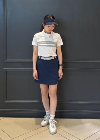 Jun&ROPEネイビーUVカット新品未使用Ｌ JUN＆ROPE ゴルフウェア-専門店