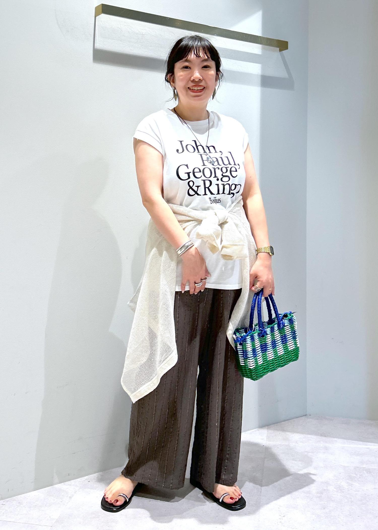 sumire様C6117 ロゴTシャツ×こなれパンツコーデ 大人のロゴTコーデ / Atsumi / OUTLET |J'aDoRe JUN ONLINE