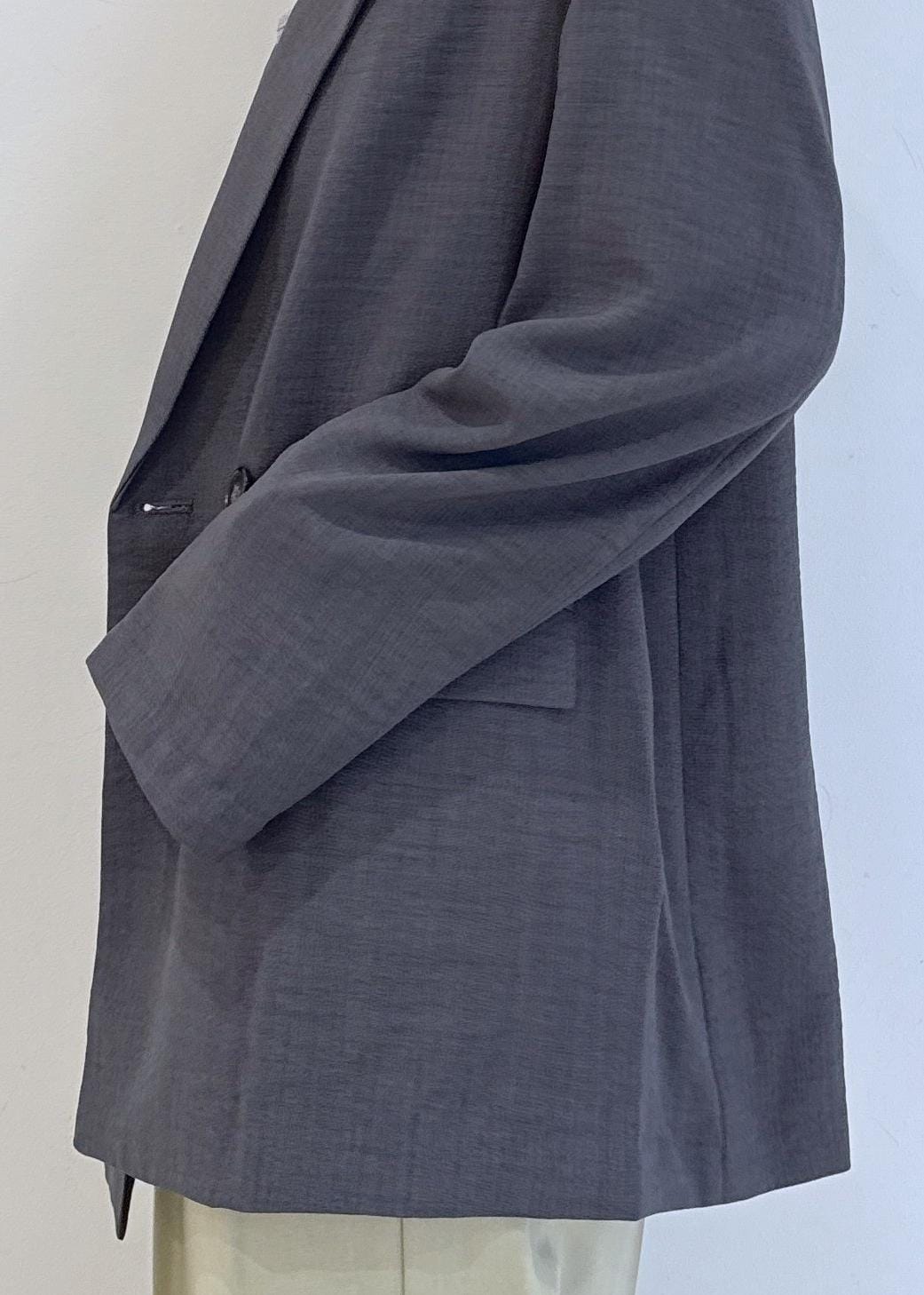 BARENA グレー カジュアルジャケット　48 1m7903-34_900.jpg