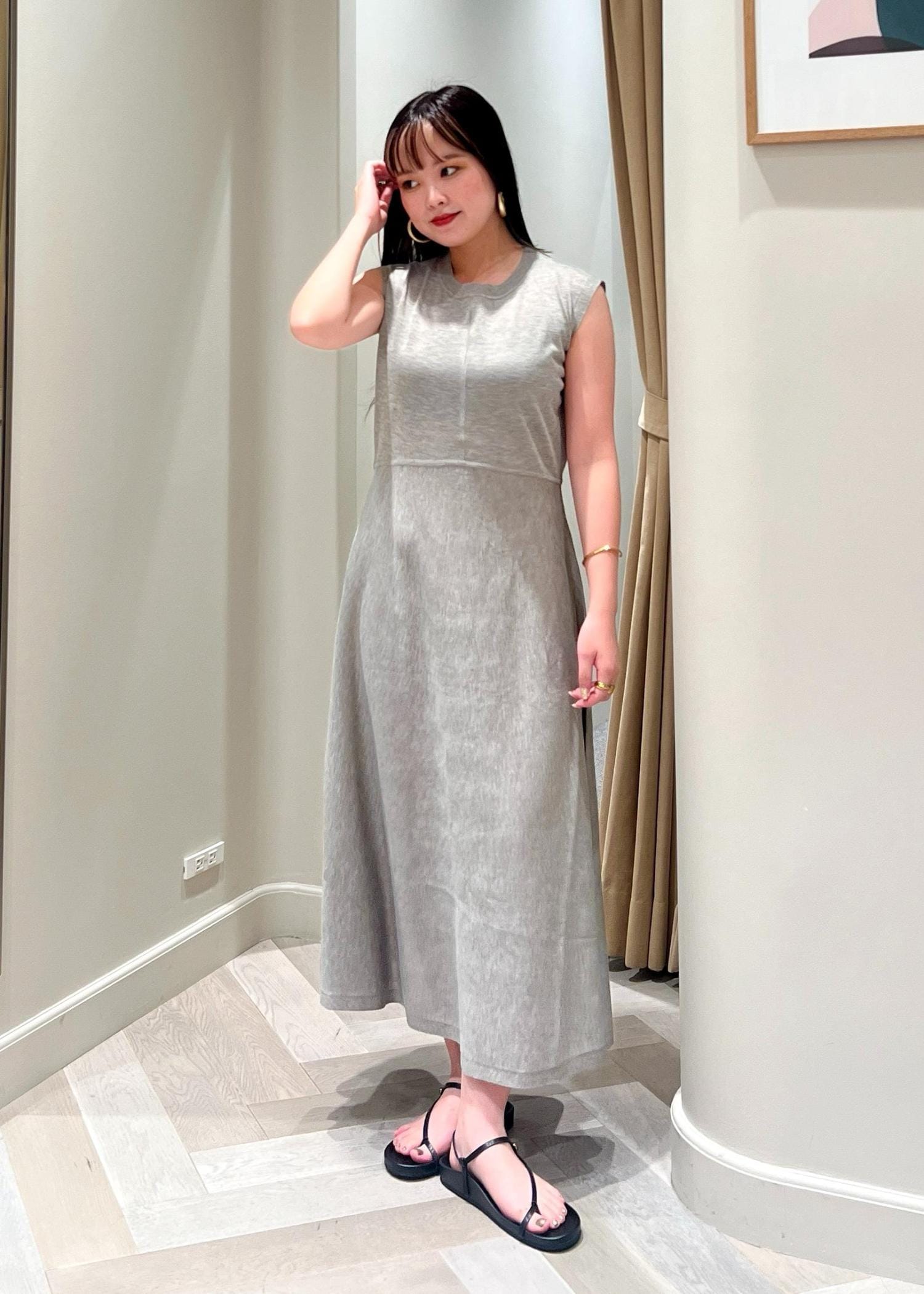 ゆか　　　Bobワンピース ダブルカラーニットワンピース | JILL by JILL STUART（ジル