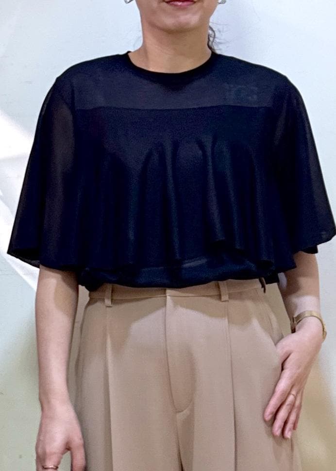 【洗える】LEVITAティアードニットプルオーバー LEVITAティアードニットプルオーバー / SAYA / ROPÉ ｜J'aDoRe