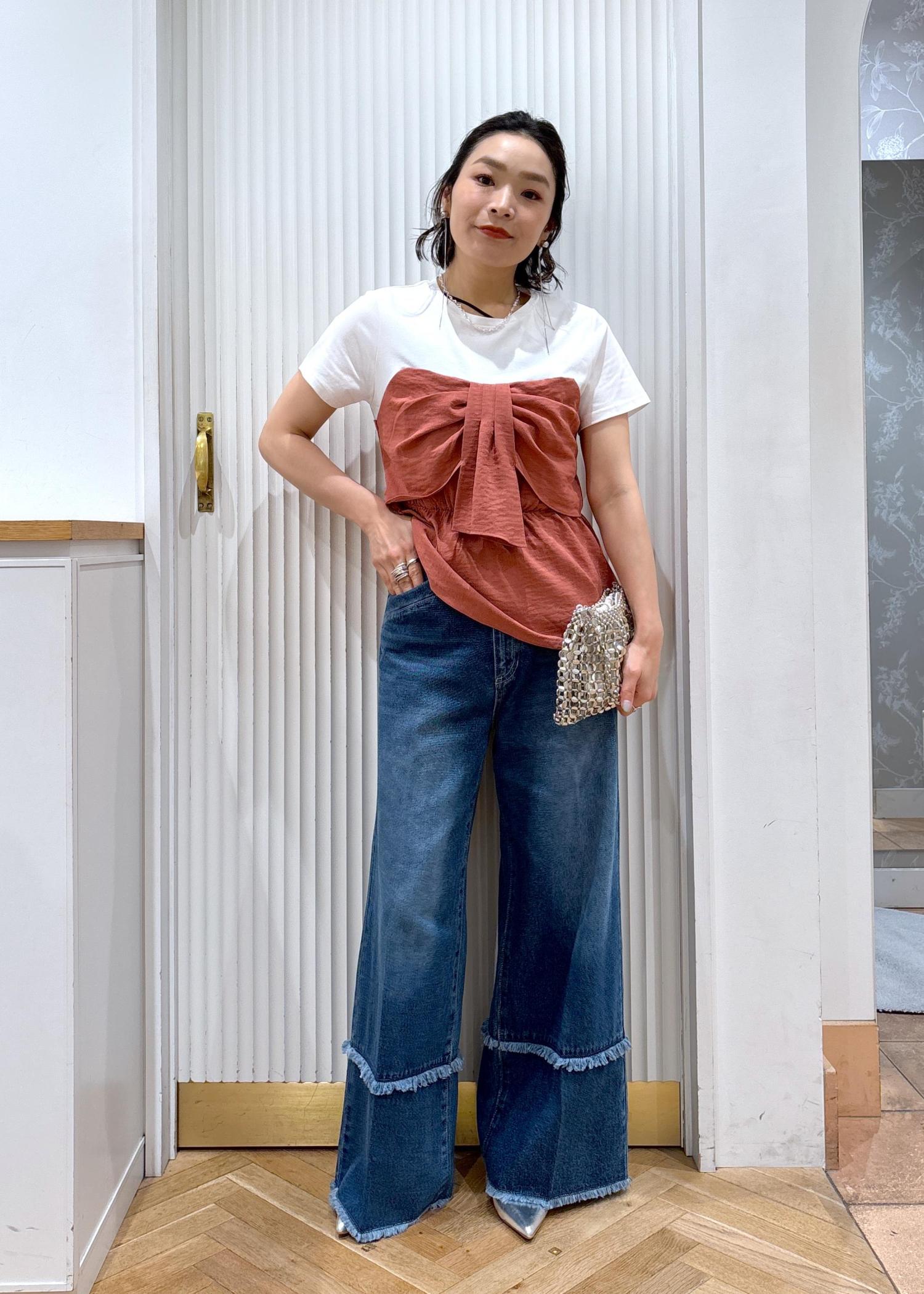 OG JUN NAKAYAMA フリンジデニムパンツ フリンジデニムパンツ♡ / TAKAHASHI / VIS ｜J'aDoRe JUN ONLINE