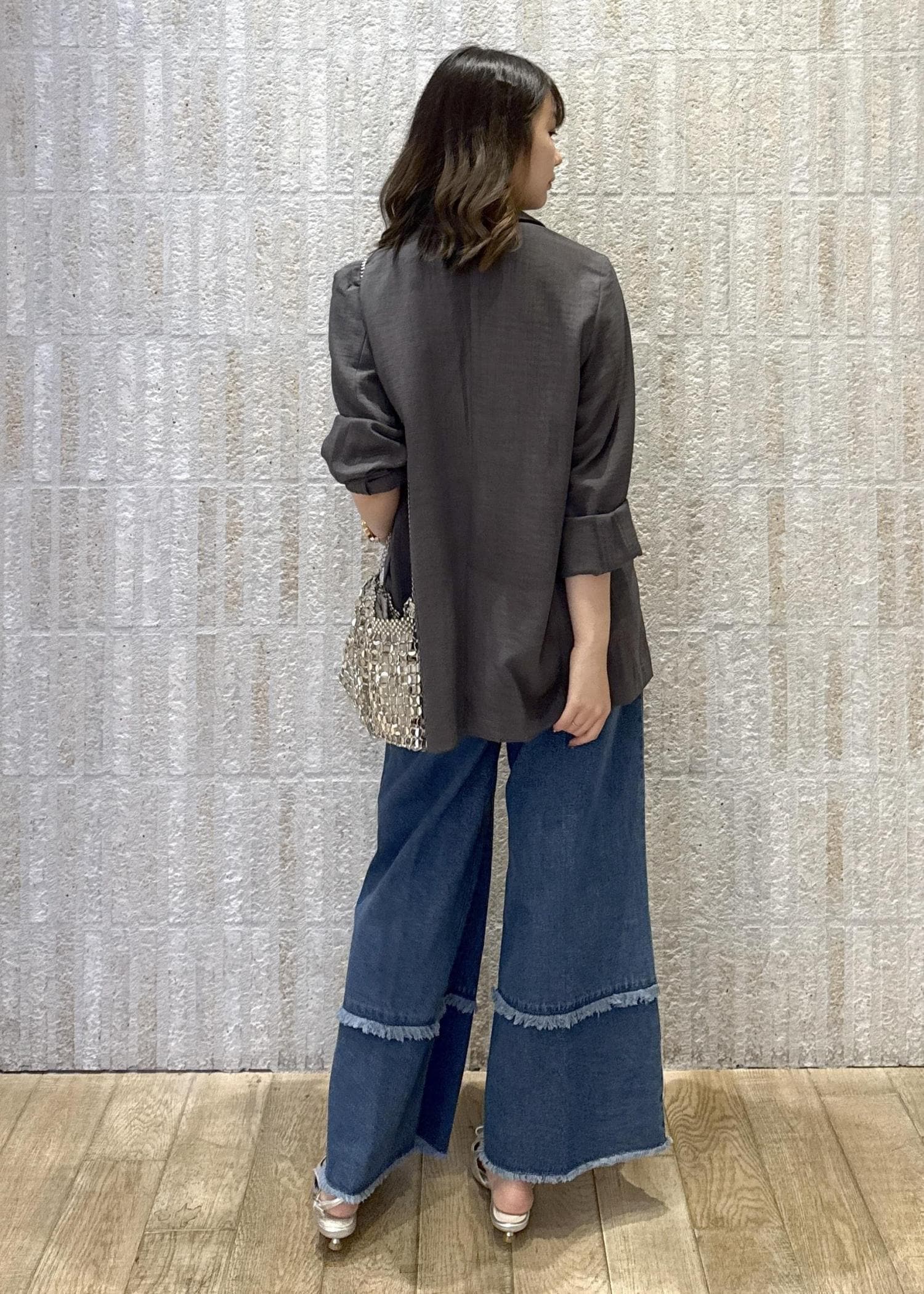 JUNON-LOVE様ob デニム翌日発送 ジャケット×デニム 着崩しstyle / A / VIS ｜J'aDoRe JUN ONLINE