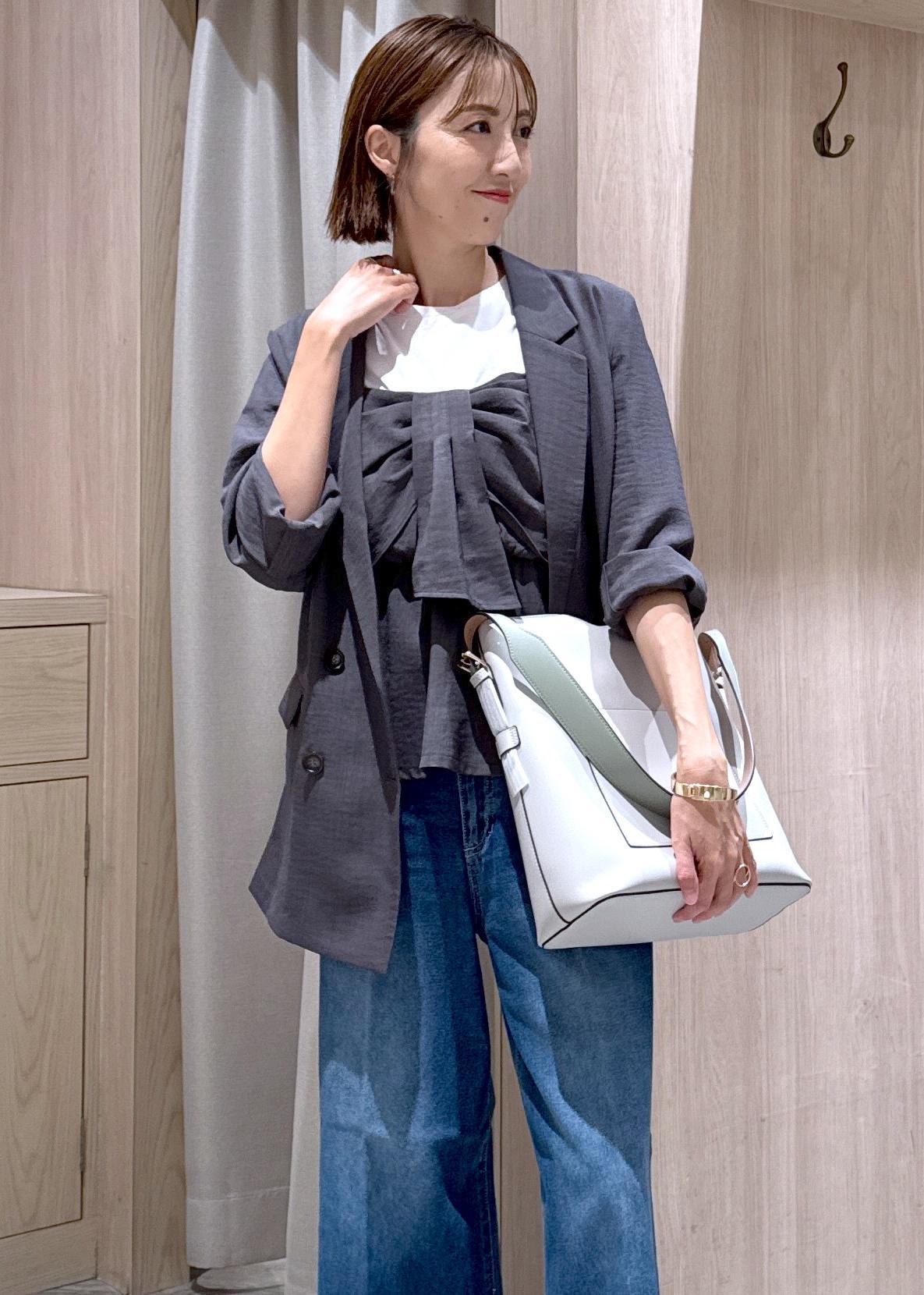【カジュアルコーデをクラスアップ♪】HERMES ジャケット ジャケット×デニムのキレイめカジュアルstyle♪ / eric / VIS
