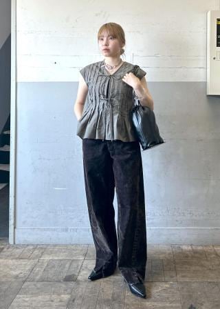 ADAM ET ROPÉ FEMME(アダム エ ロペ ファム) / 【サステナブル】タック