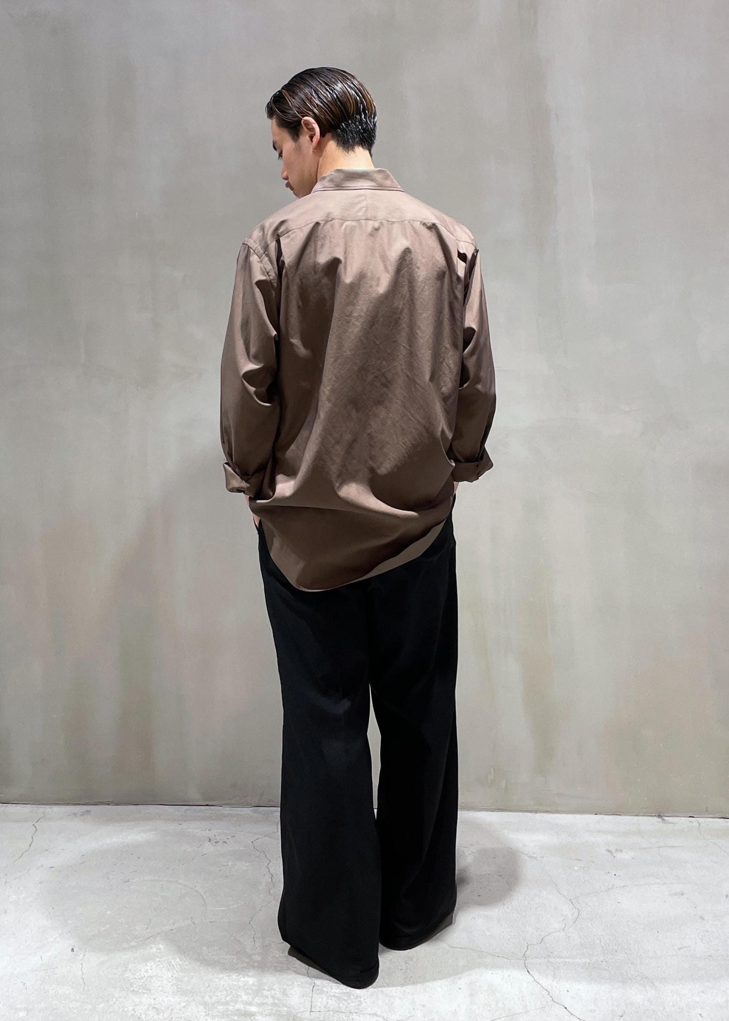 AURALEE シャツ AURALEE〜WASHED FINX TWILL SHIRT〜 / ヨウ / ADAM ET ROPÉ