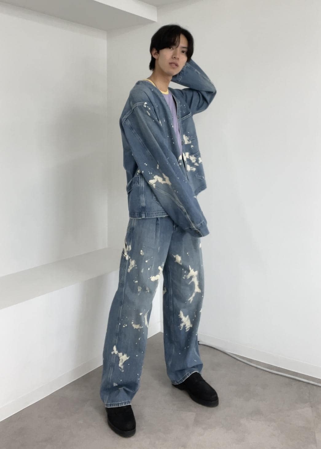 mm____25様カベサロッソ　デニムセットアップ mm____25様カベサロッソデニムセットアップ