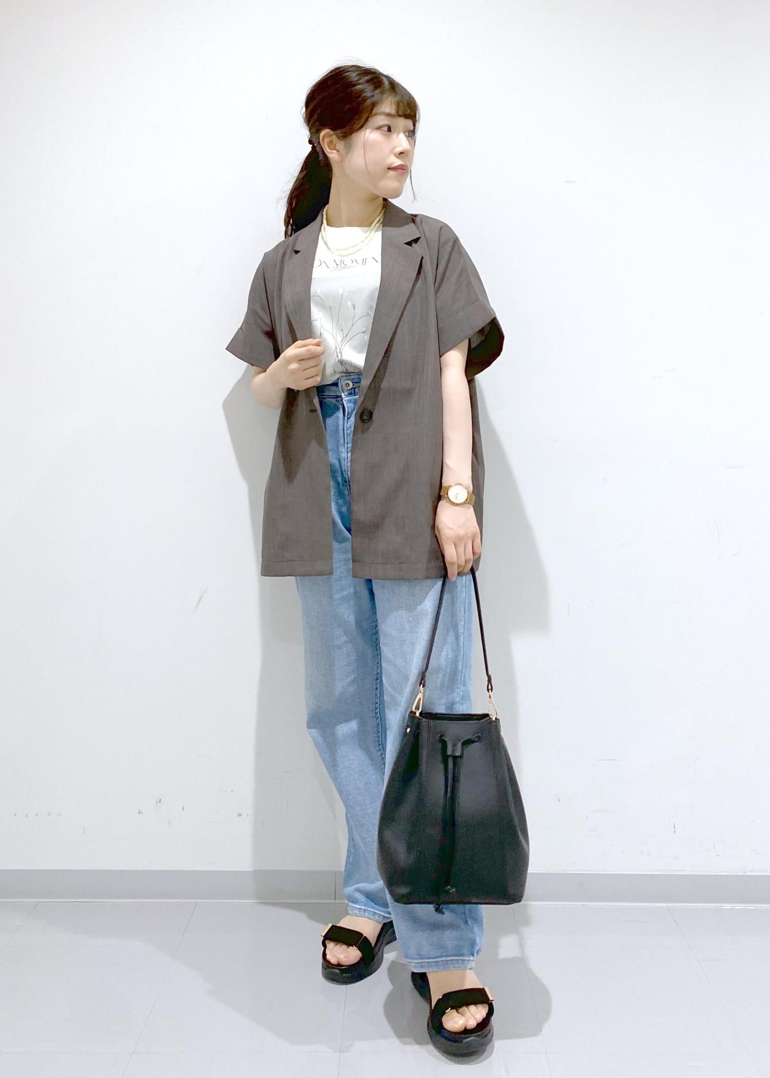 大人気！麻調シアージャケット / Sayu / ROPÉ PICNIC ｜J'aDoRe
