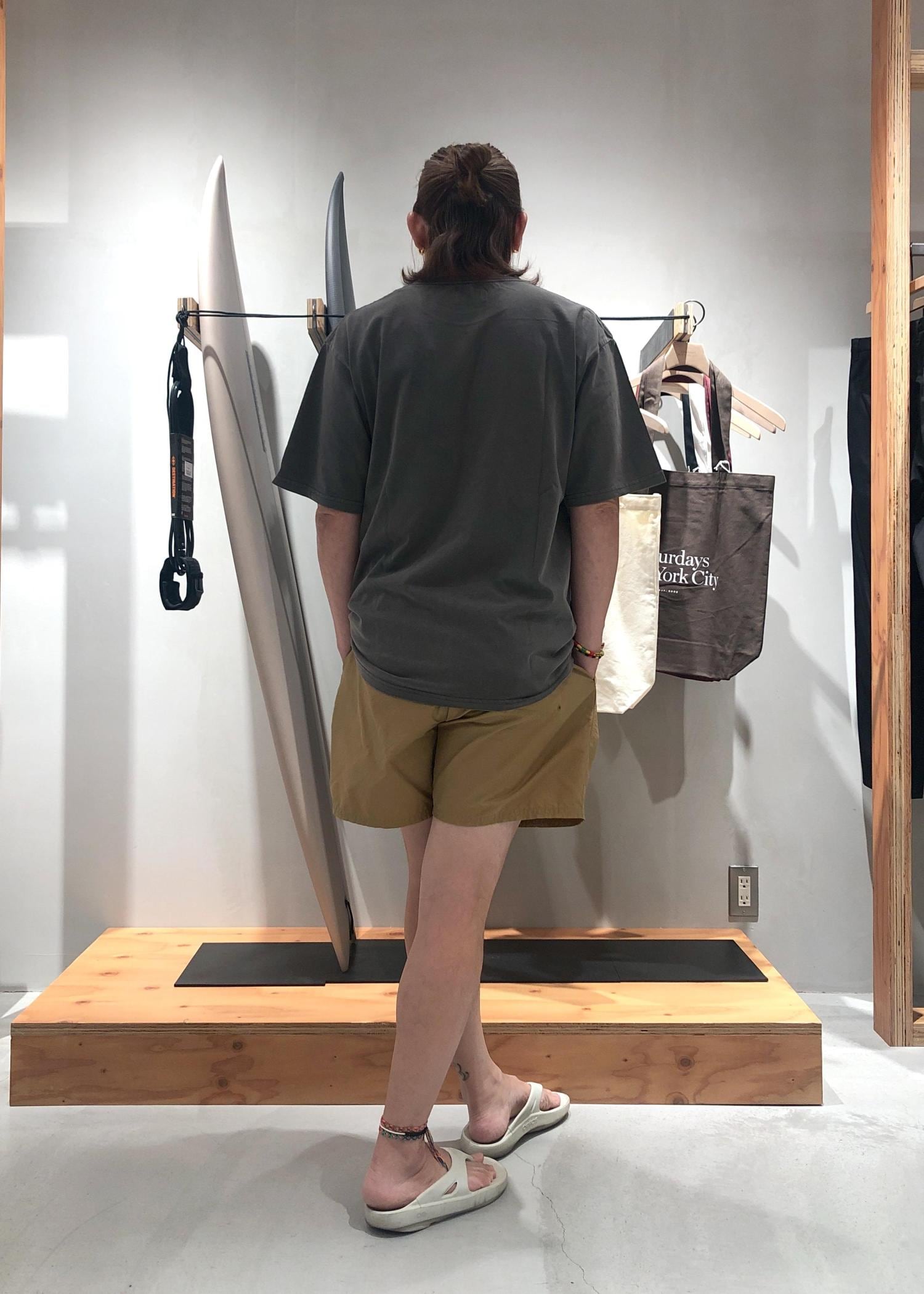 新品！SATURDAYS SURF NYCチェック柄ステンカラーコート 新品！SATURDAYS SURF NYCチェック柄ステンカラーコート
