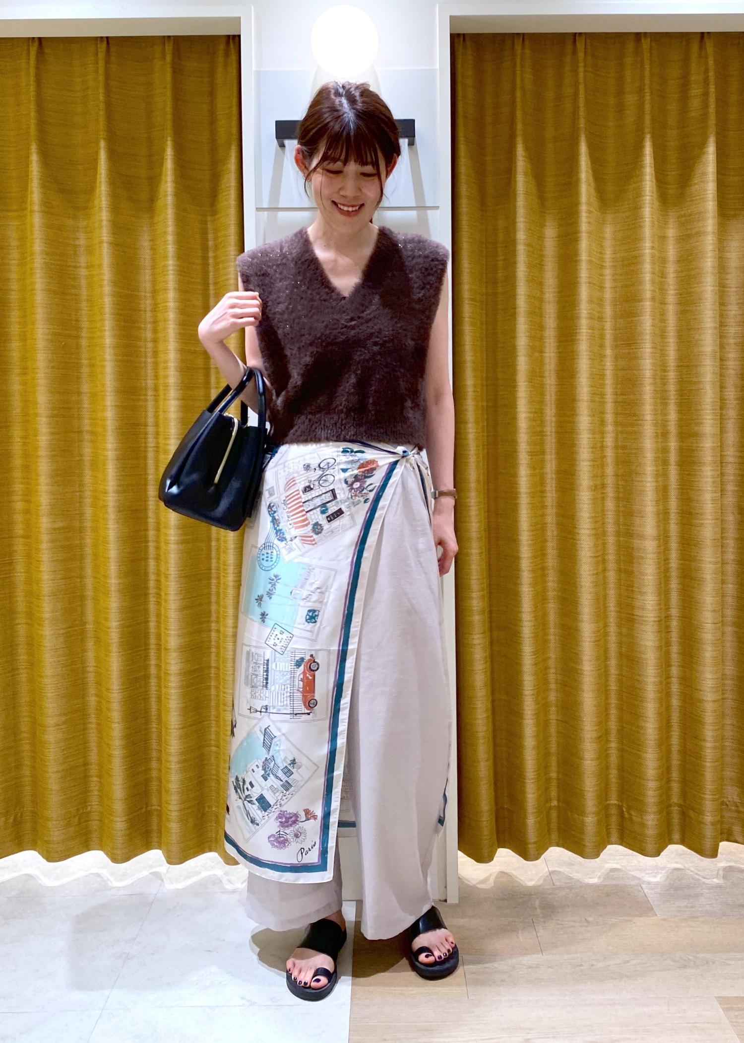 杏樹　新品未使用　JUN & ROPE　 ベスト ショートフェザーニットベスト / yama / ROPÉ PICNIC ｜J'aDoRe