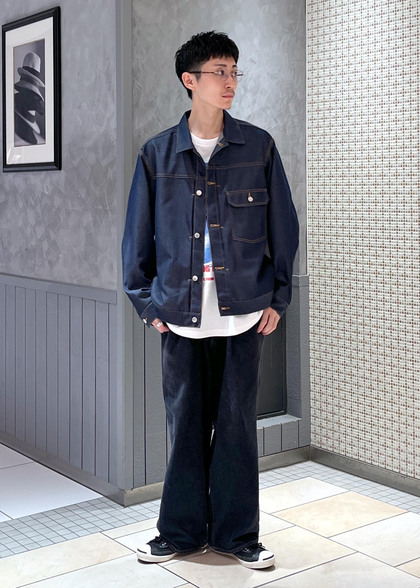 ADAM ET ROPE オーバーサイズデニムジャケット ADAM ET ROPÉ HOMME(アダム エ ロペ オム) / 《定番》【コットン