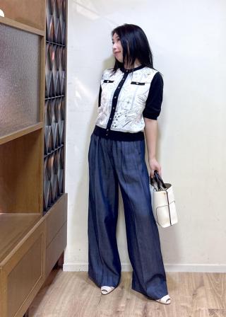 ROPÉ(ロペ) / 【洗える】【YUKO SAEKI for ROPE'・コラボ】スカーフ柄