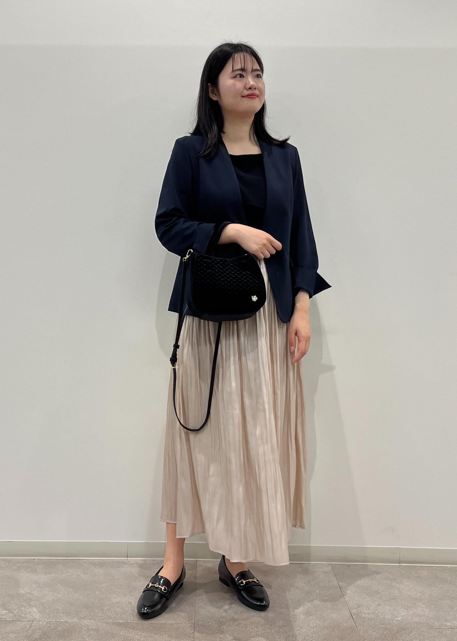 ROPE PICNIC　emur プリーツティアードスカート ニットのセット ROPÉ PICNIC(ロペピクニック) / 【emur/エミュール】プリーツ