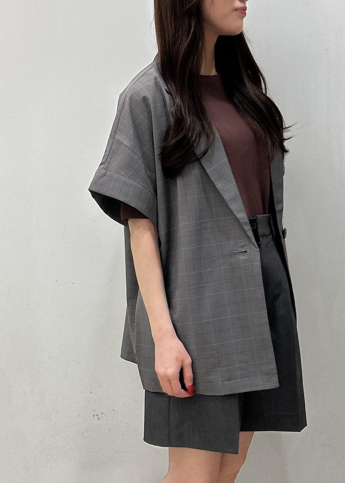 【美品】ROPÉ PICNIC シアーハーフスリーブジャケット ROPE' PICNIC｜【接触冷感・UVカット・速乾】【リネンライク