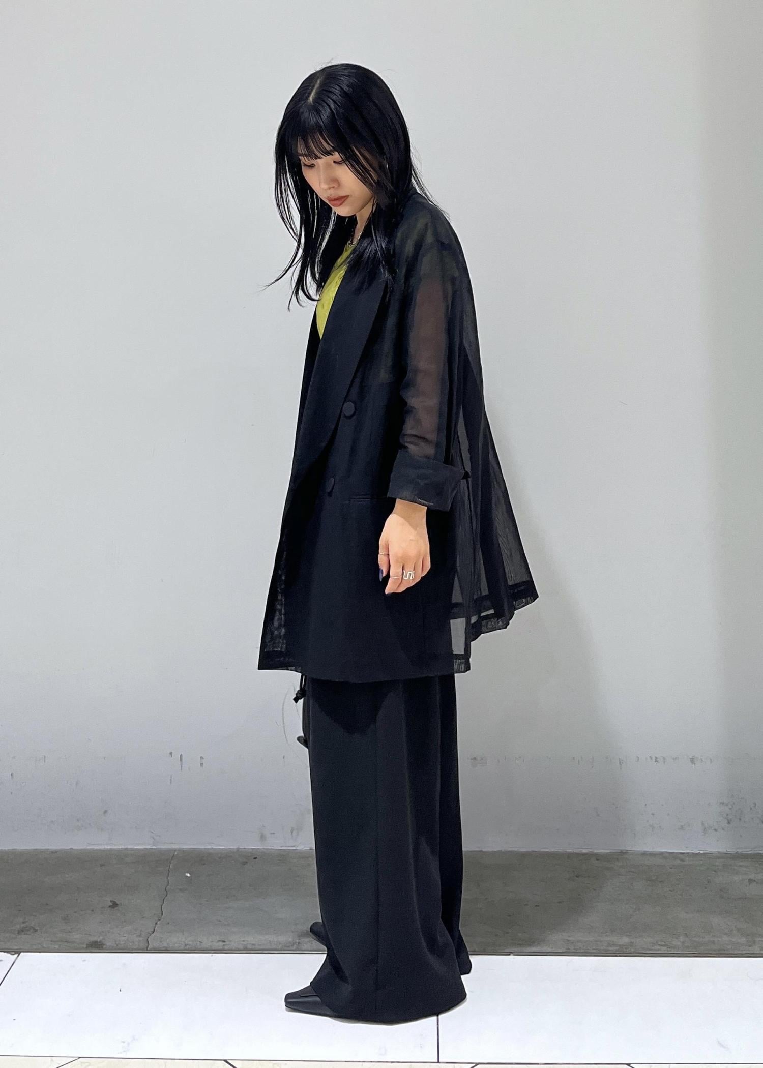 sheller ダブルブレストジャケットドレス TRギャバ ダブルブレストジャケット | NOMBRE IMPAIR