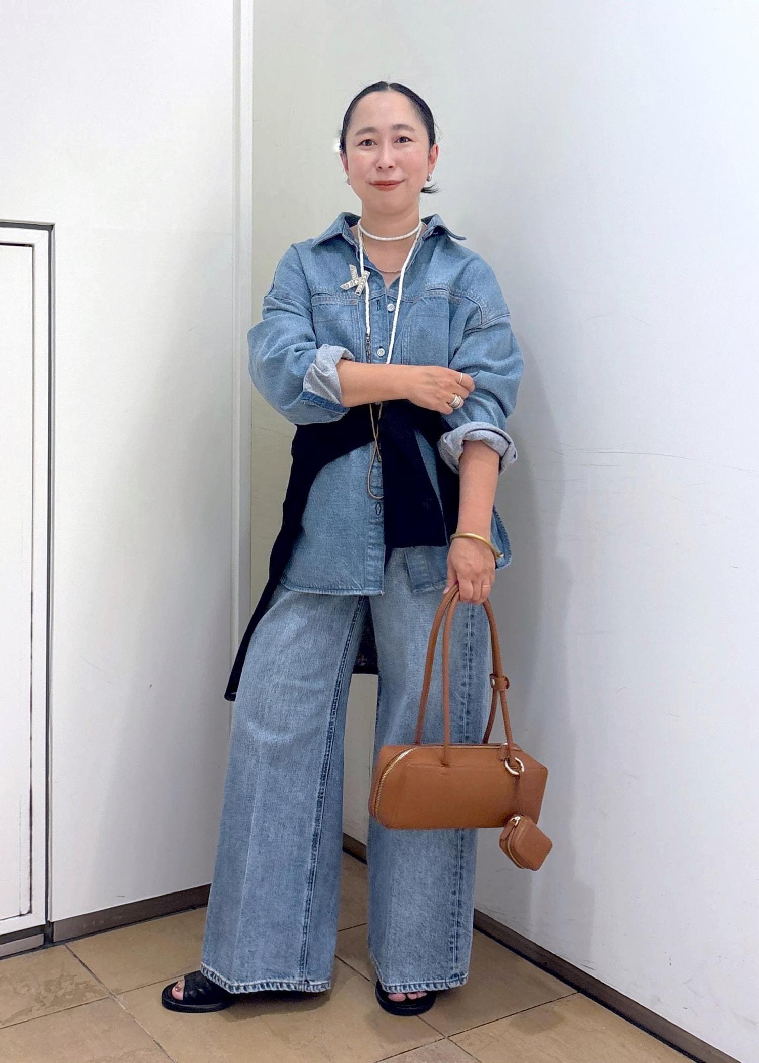 doublet シルクデニム刺繍セットアップ doublet - シルクデニム刺繍ジャケット - SILK DUCK / SILKDENIM