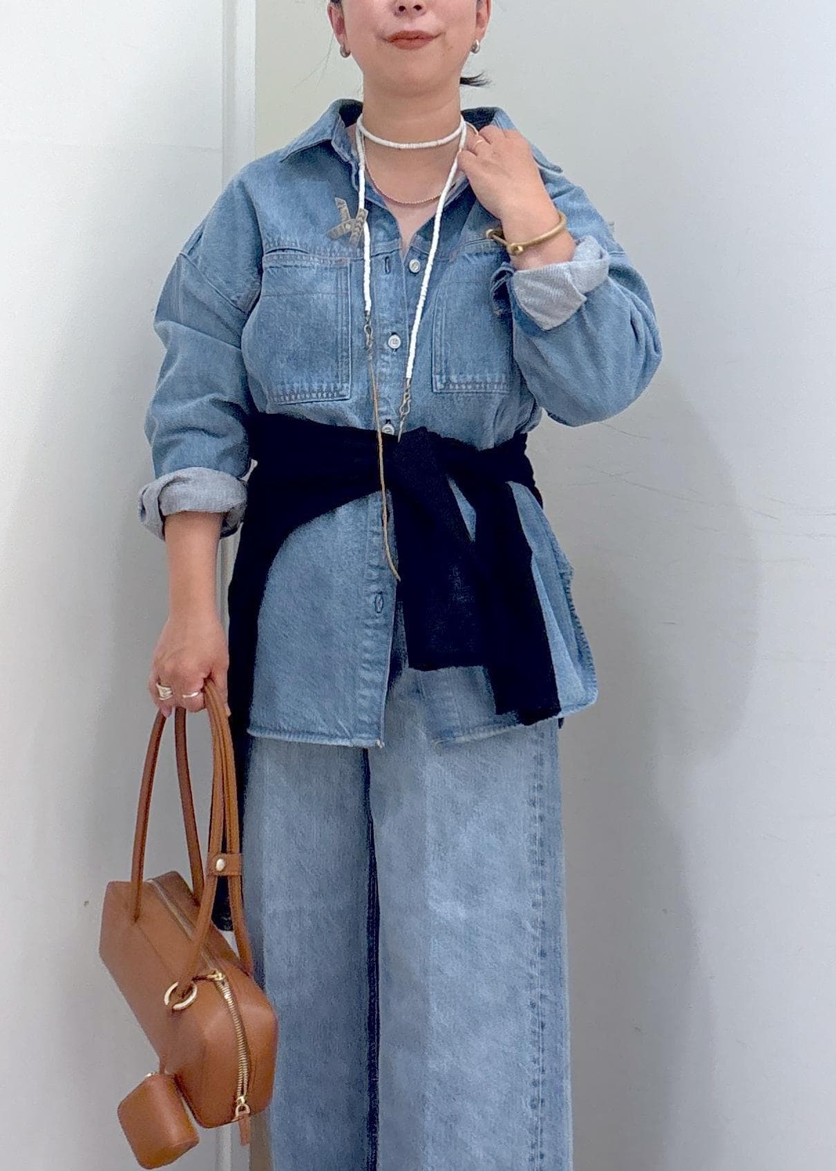 Sサイズ　SALON adam et rope デニム SALON adam et rope' ジーンズ デニム デニムパンツ センター