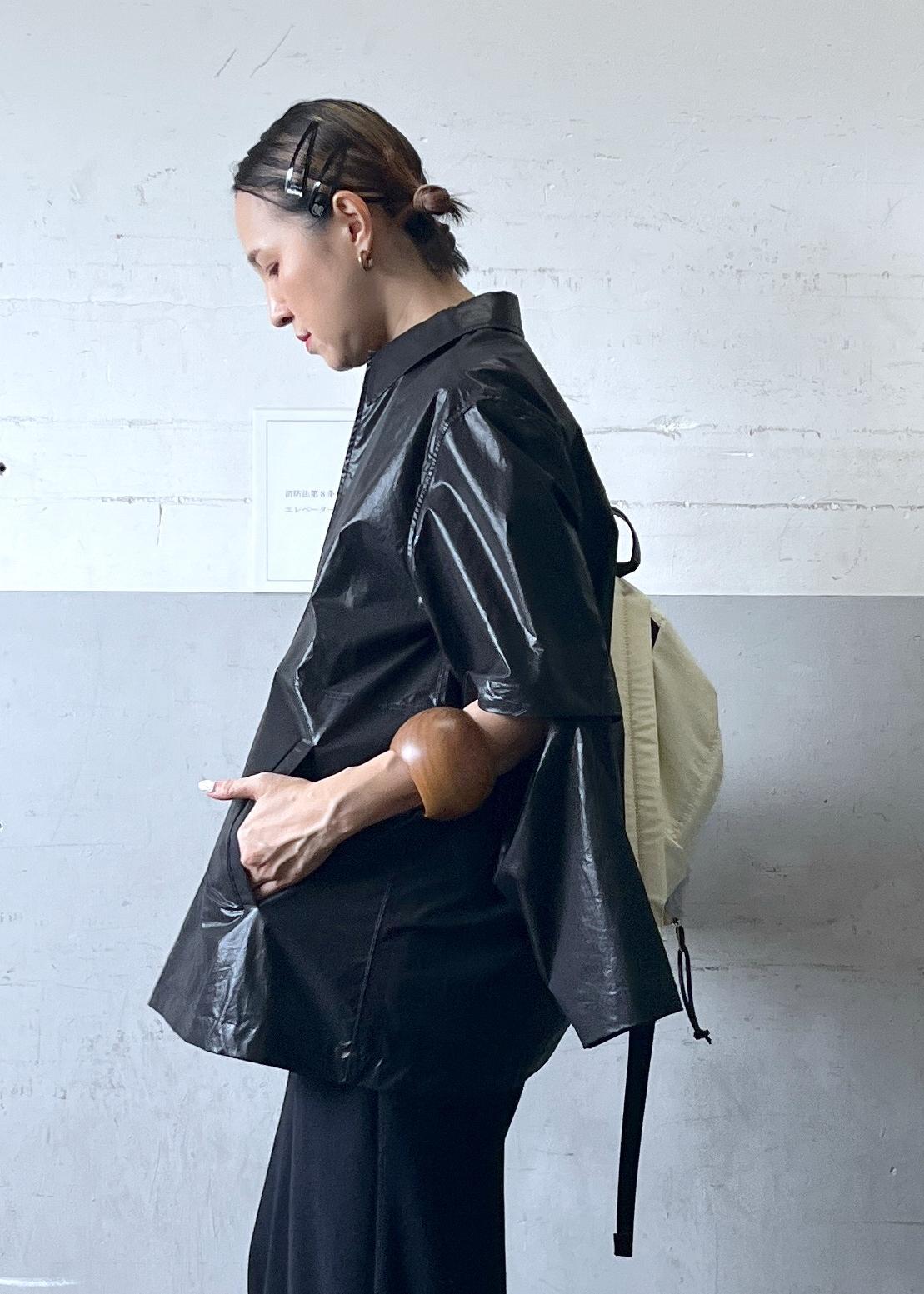 美品 ADAM ET ROPE シープレザー CPOシャツ/シャツブルゾン シープレザーCPOレザーシャツブルゾン / 辻川 / ADAM ET ROPÉ