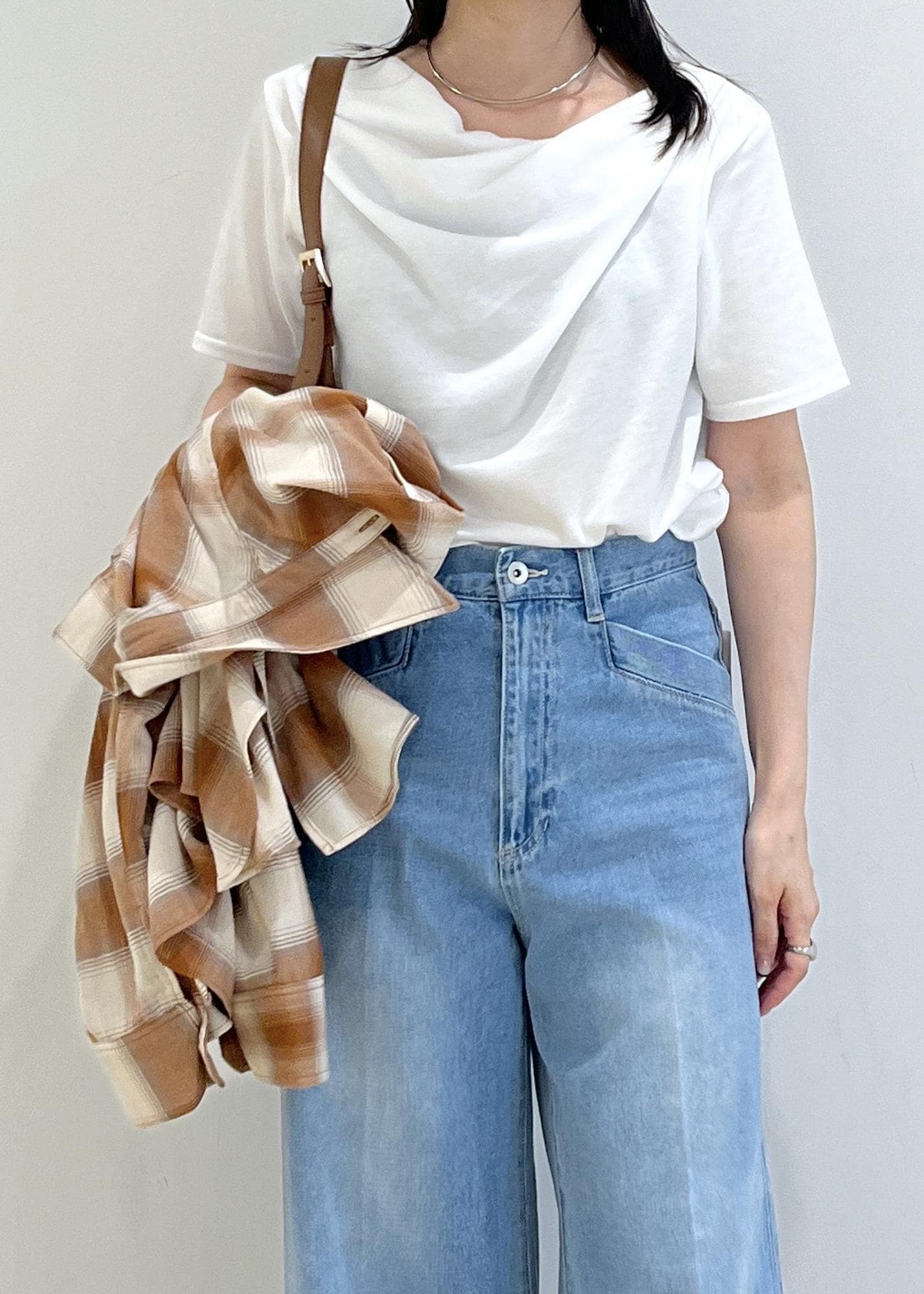 ウニヒピリ（コーデ依頼用） Cotton Lurex Border Print Scarf | Pasand by ne Quittez pas