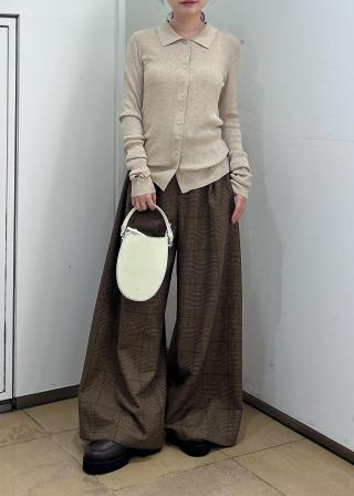 タグ付き新品 アダムエロペ ハイウエストワイドパンツ タグ付き新品 アダムエロペ ハイウエストワイドパンツ ADAM ET