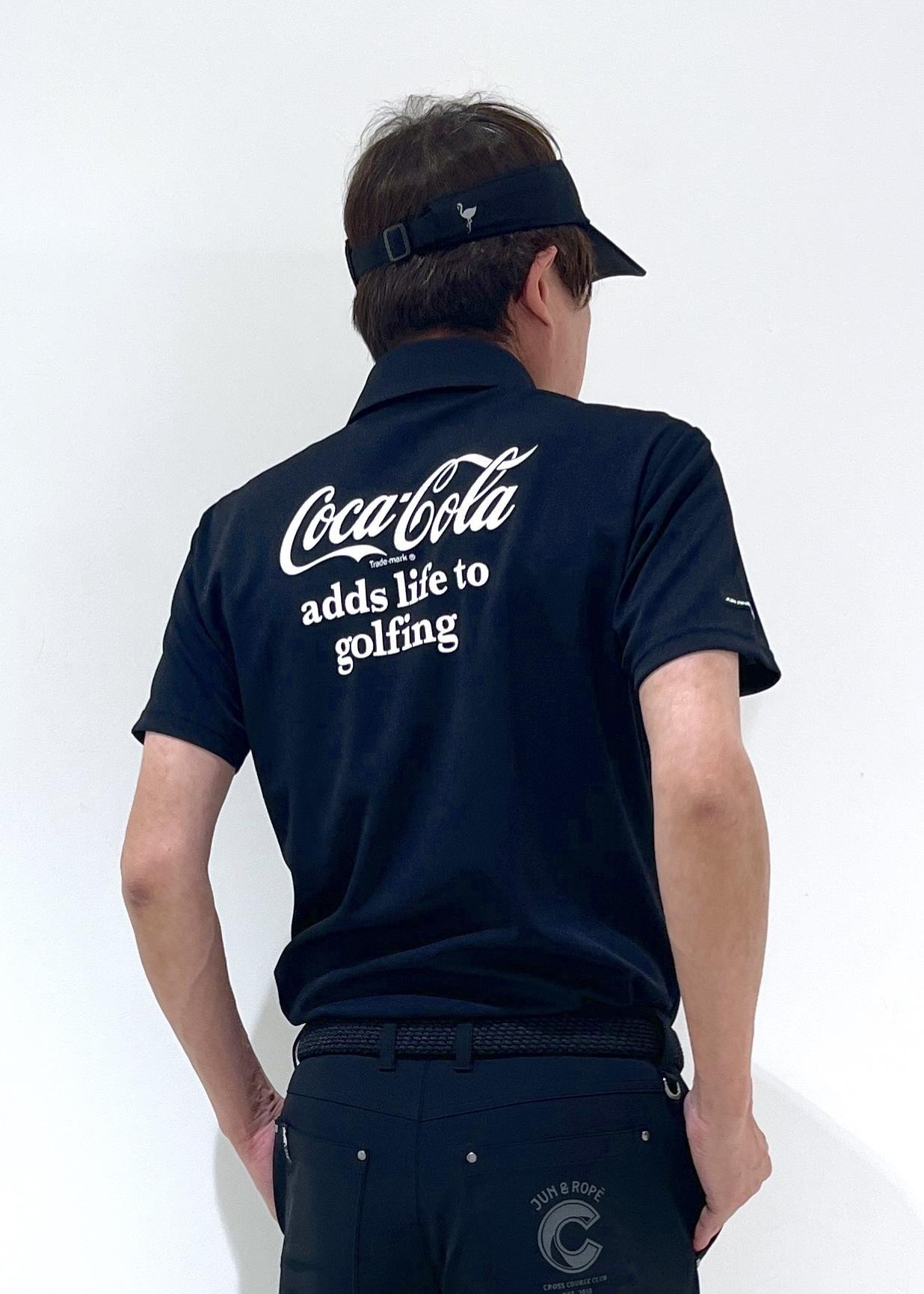 コカ・コーラ ポロシャツ 90年代 USA製 coca-cola コカ・コーラ アドバタイジング 刺繍