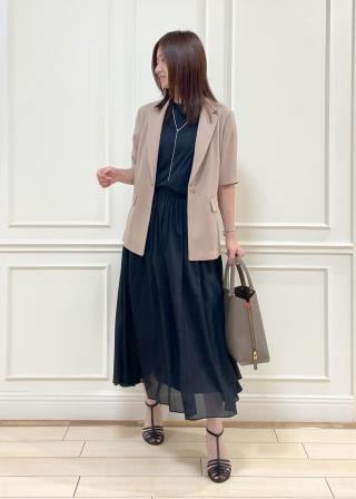 ROPÉ(ロペ) / 【洗える】コットンシルクスカート (スカート