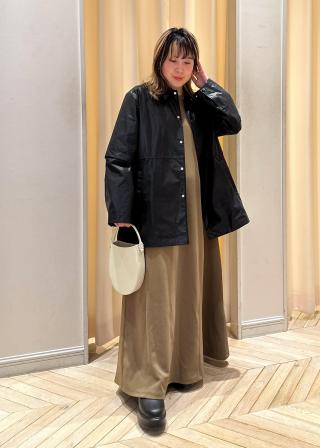 【美品】ADAM ET ROPÉ ベルトコンビアシメワンピース　FREEサイズ ADAM ET ROPE' ワンピース 「サステナブル」ベルトコンビアシメ