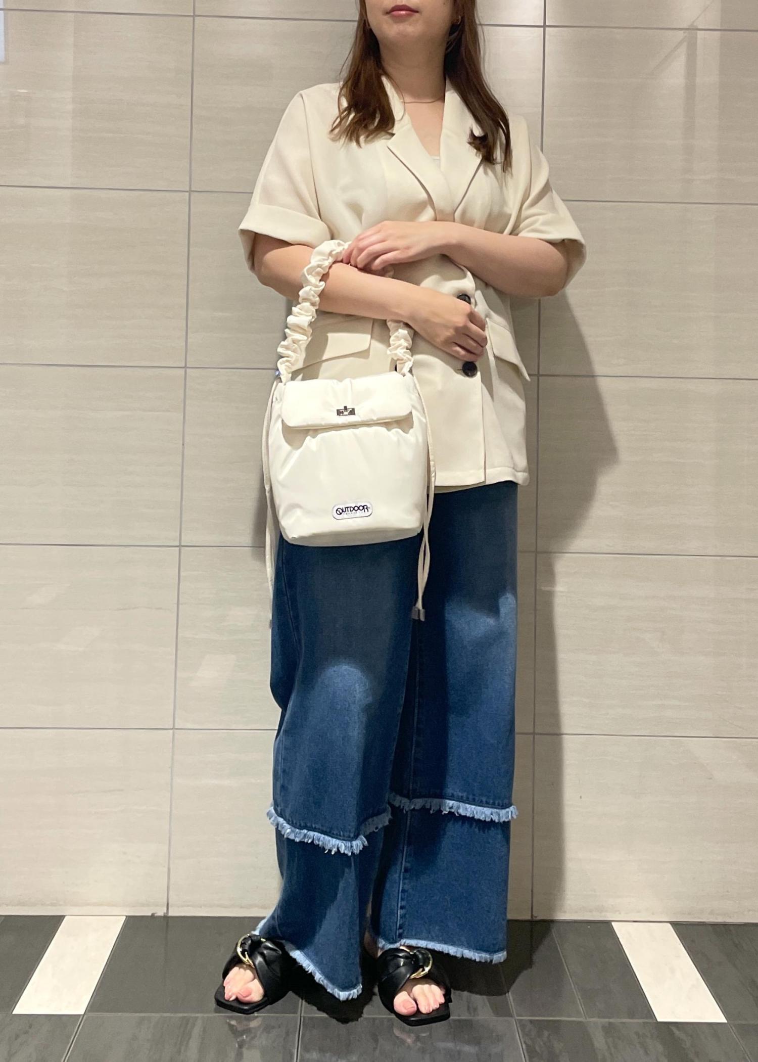 IRENE アイレネ]切りっぱなし フリンジ デニムジャケッ ト IRENE