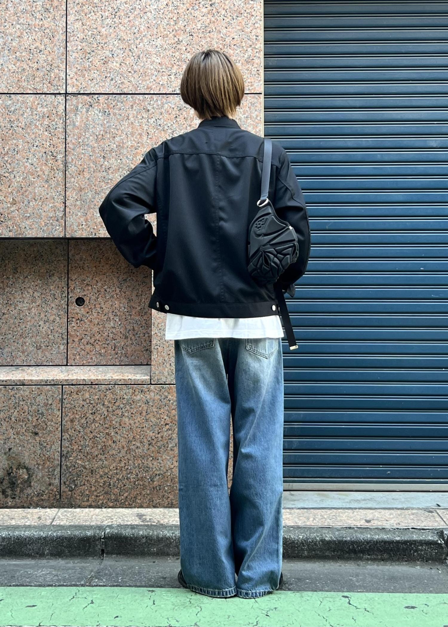 ADAM ET ROPÉ マルチフライトジャケット ブラック M 折り畳み可能 TRAVEL COUTURE】マルチフライトジャケット（ミリタリー