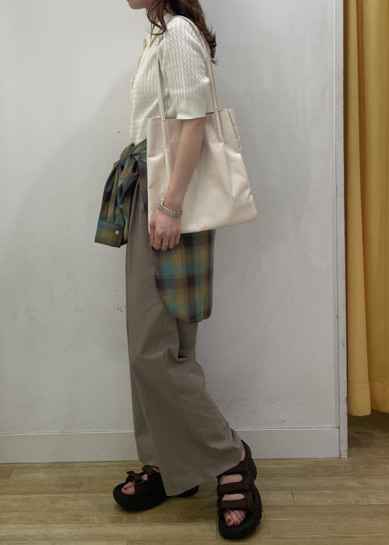 即完売品♡HAENGNAE SHUMAI KNIT SLEEVE スリーブボレロ ss ribbon knit | unbouquet