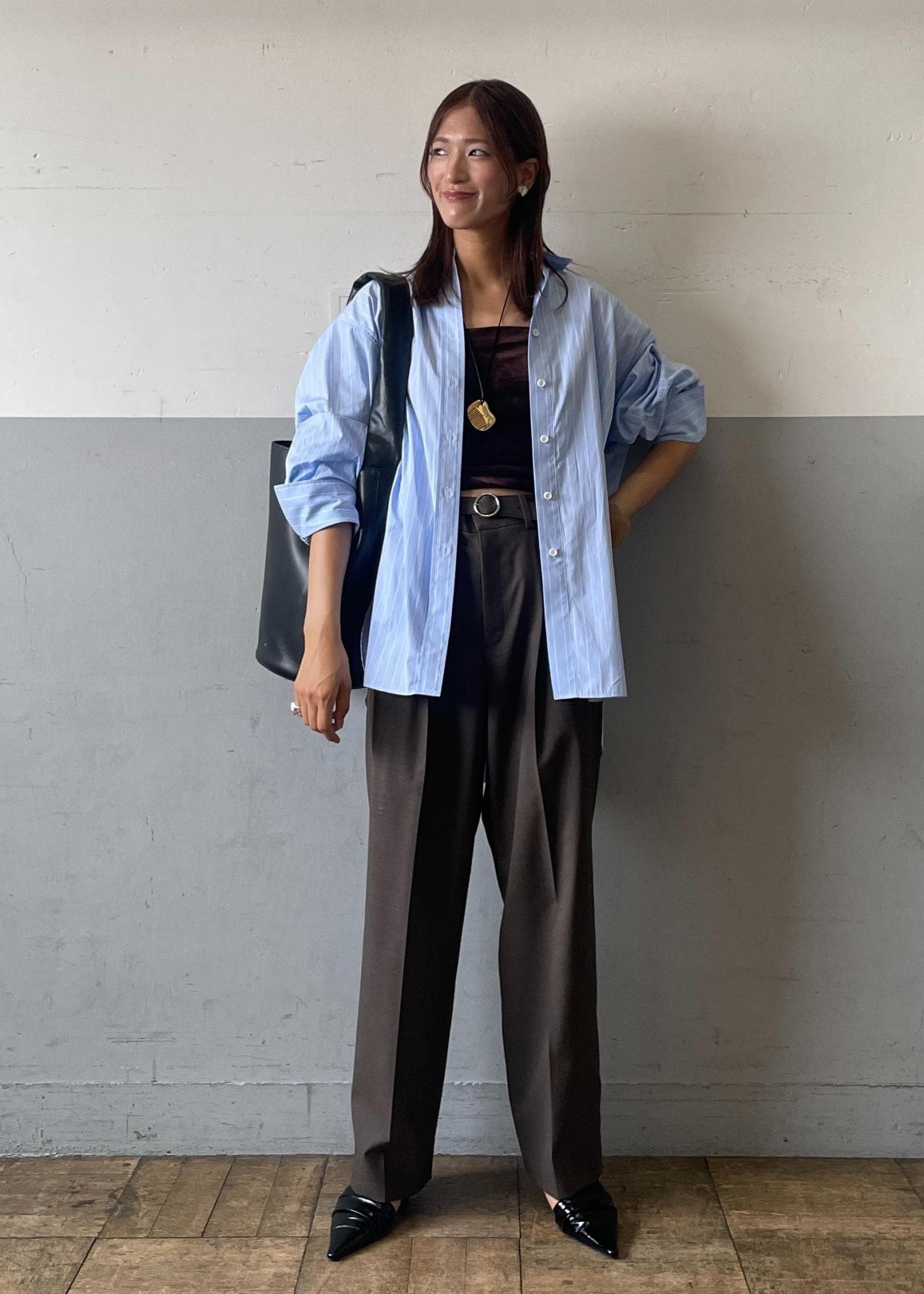 dairiku デニムセットアップ　グレー DAIRIKU 2019ss デニムセットアップ グレー