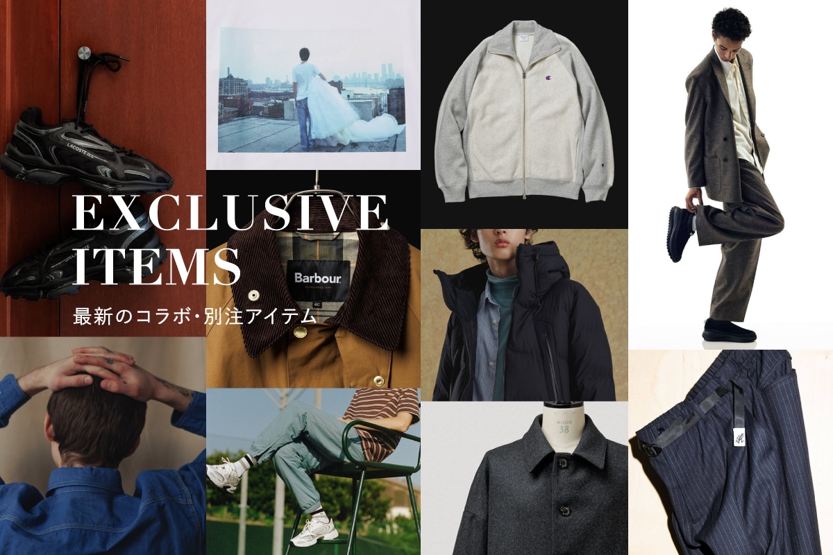 シャドール まとめ売り セット EXCLUSIVE ITEMS for MEN|最新の別注アイテムがわかる | J