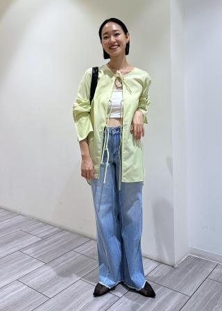 アダム・エ・ロペ　淡いグリーン サロン アダム エ ロペ SALON adam et rope' シアーモヘア