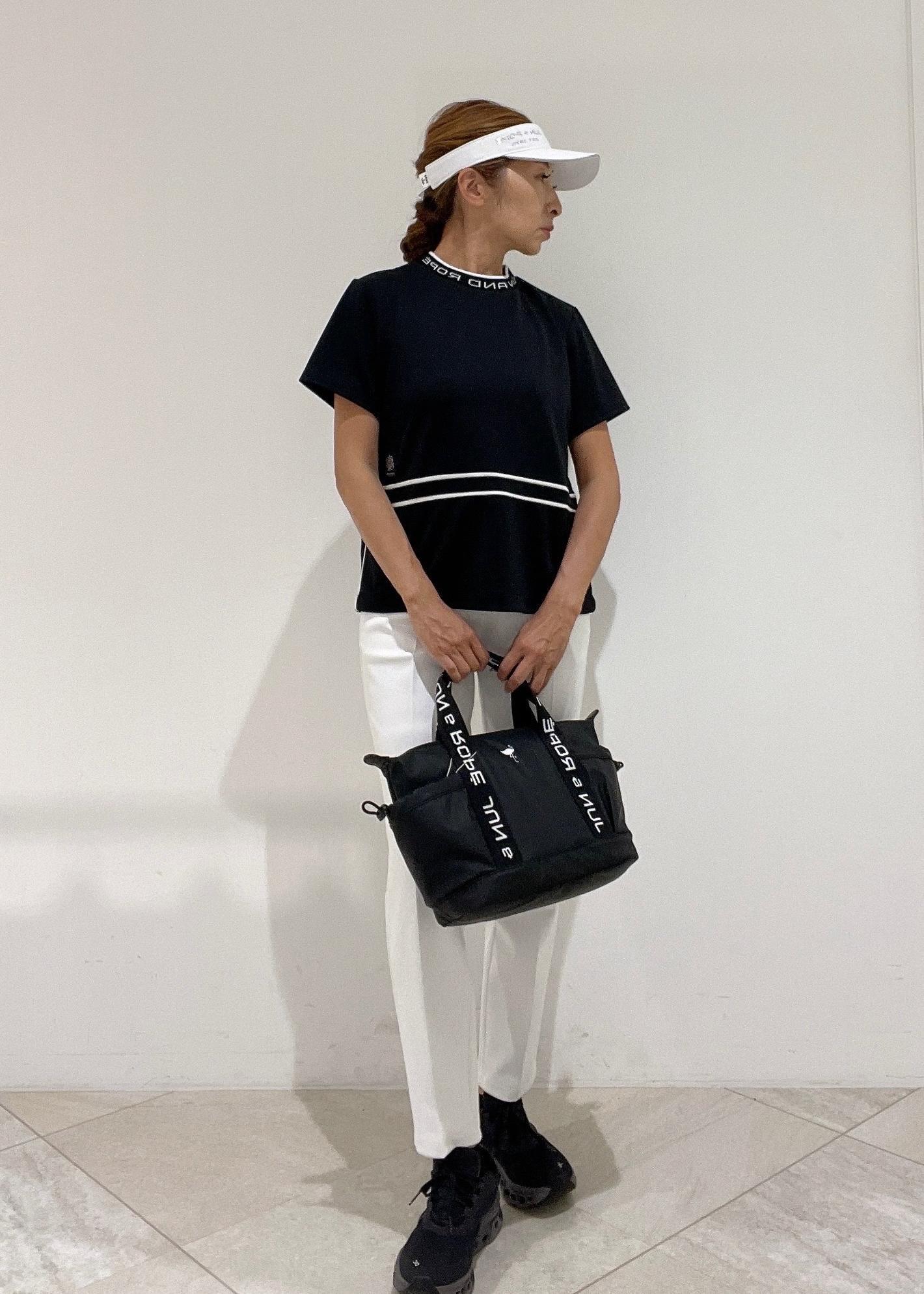 Smyeon あゆ セットアップ ユニセックスストライプハーフジップアップニット