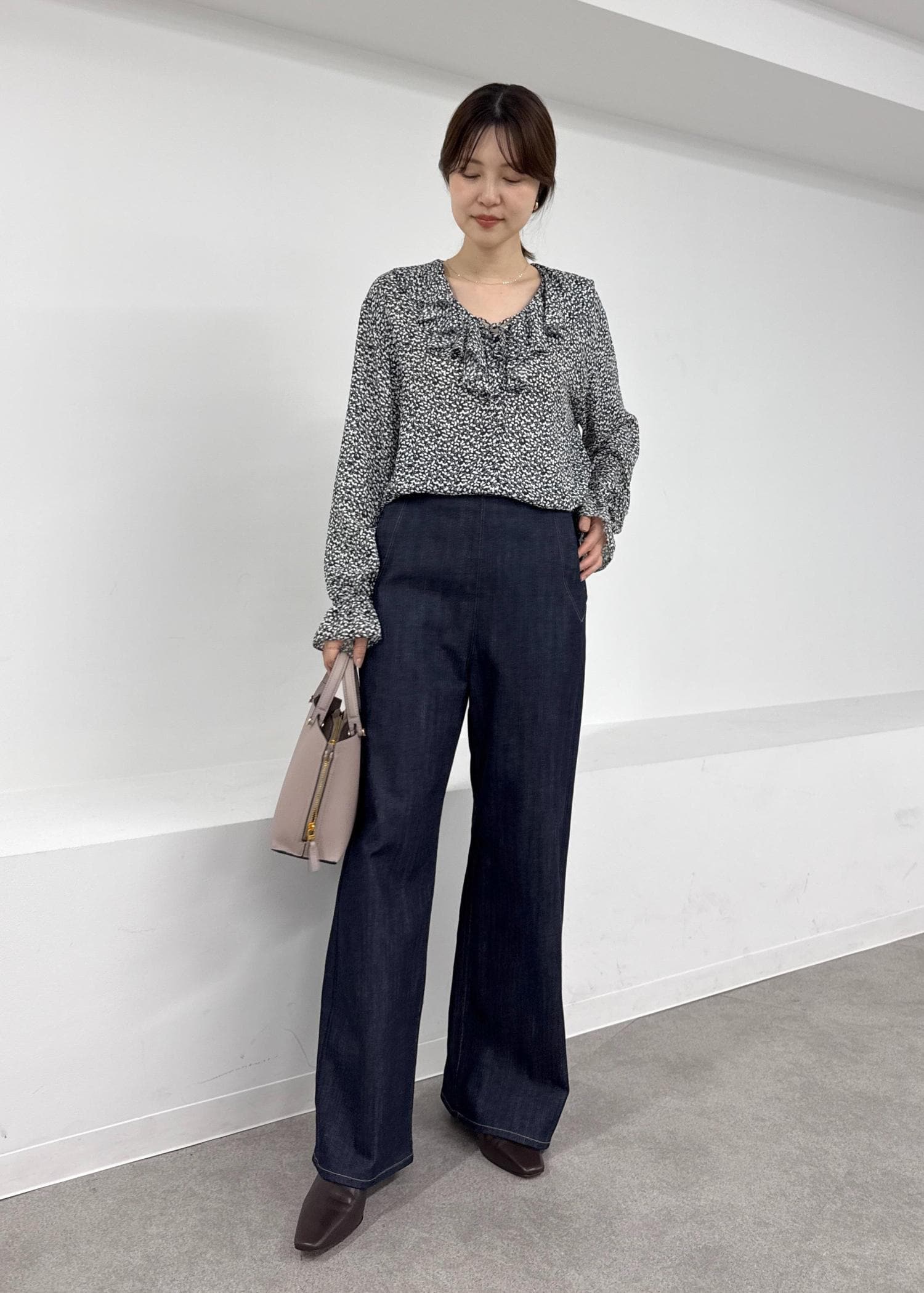 【 お値下げ歓迎】TEIJIN GINZA カシミアブレンドコート プレミアムカシミヤロングコート / riho / ROPÉ ｜J'aDoRe JUN