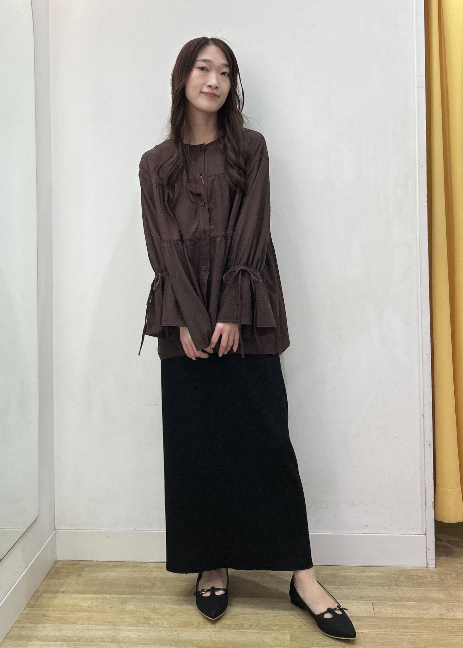 Ezick × Yukko ベロアキルトスカート Ezick（エジック）の「【 Yukko × Ezick 】Asymmetry tiered