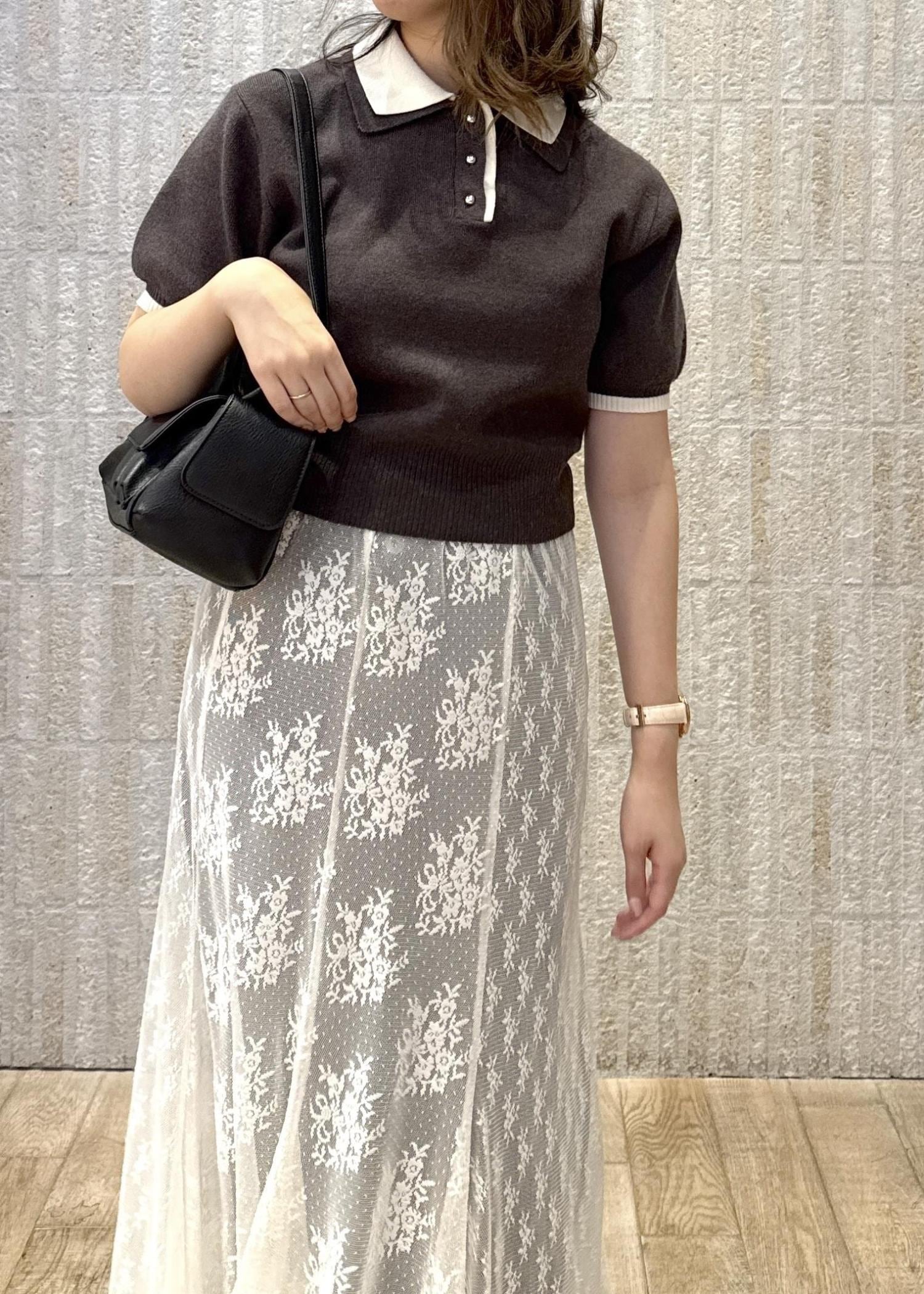 新品♡ジャス　レースタイトスカート タイトスカート レーススカート マーメイドライン[品番