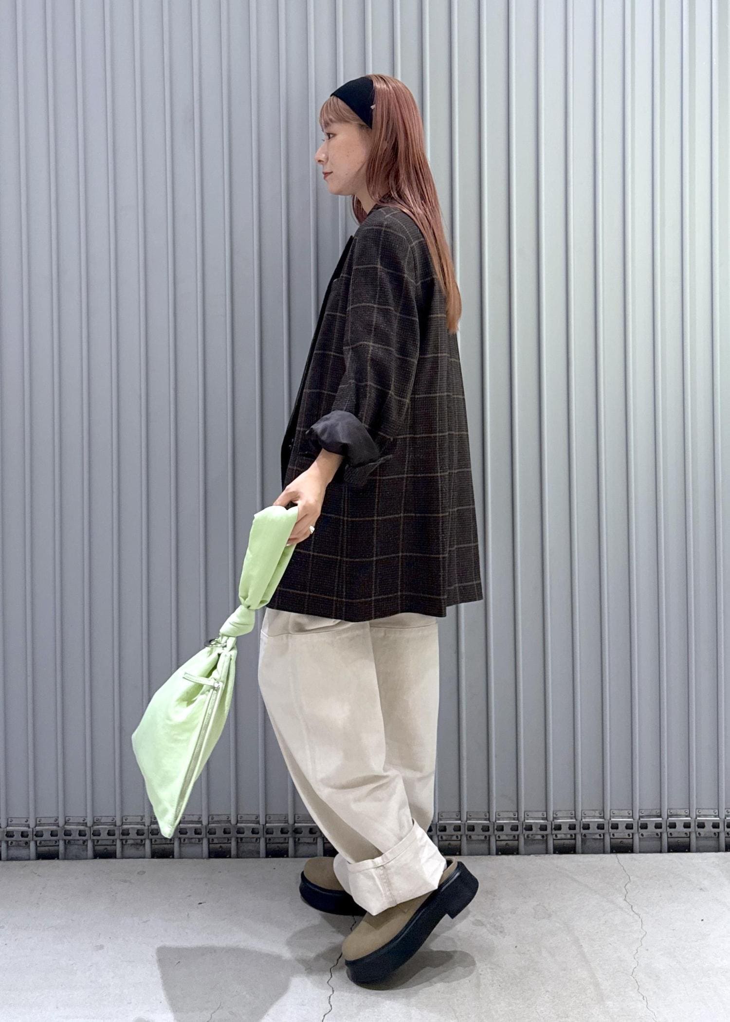 今期amomento アダムエロペ別注パンツ　新品未使用　ブラック ADAM ET ROPÉ FEMME(アダム エ ロペ ファム) / 【公式サイト限定